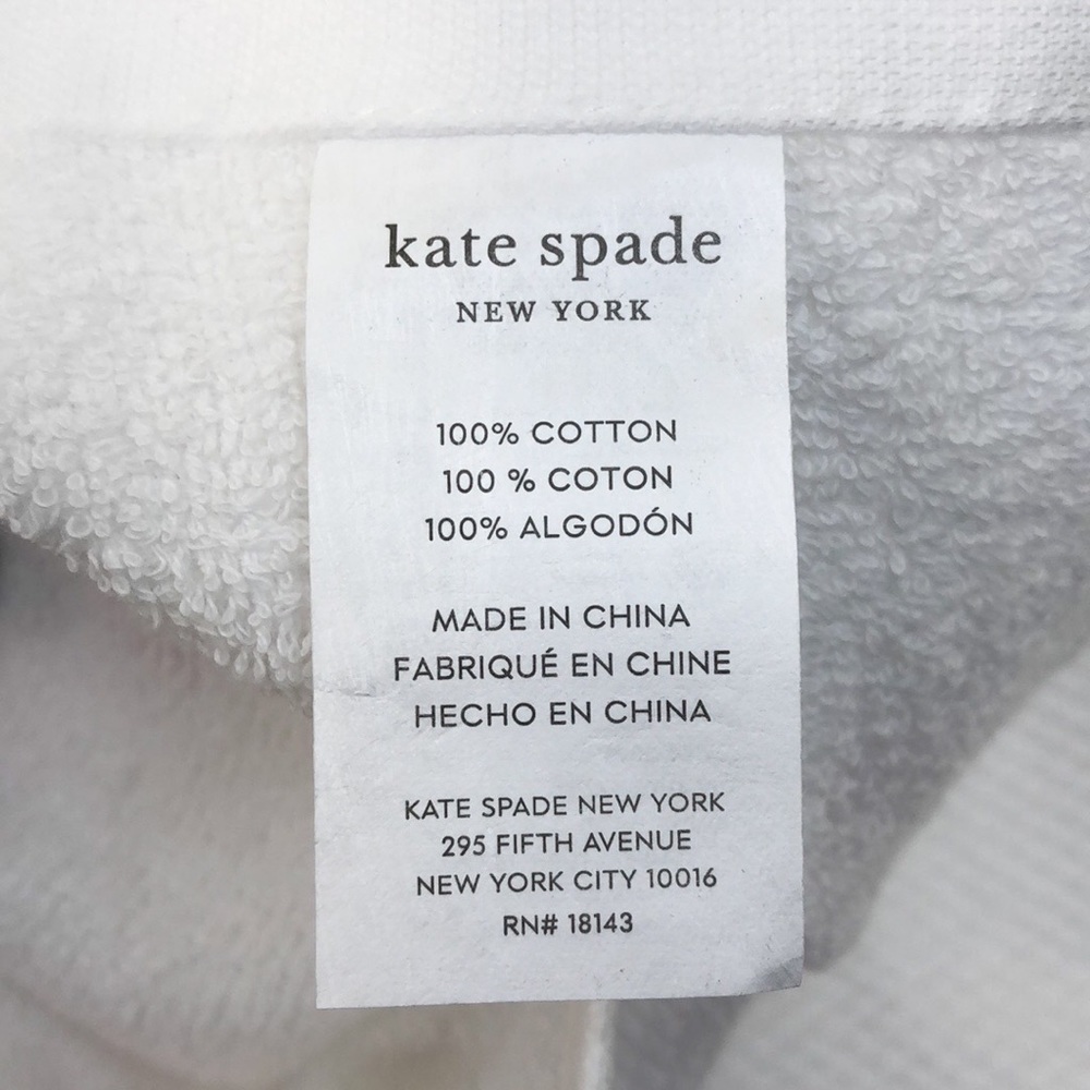 Kate Spade White with Red & Green Balls Towels - Picture 4 of 5